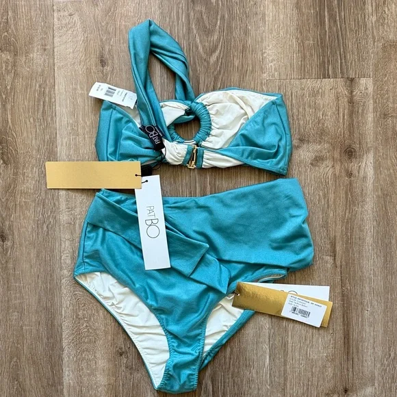 PatBO Teal Bikini Set - Picture 4 of 5